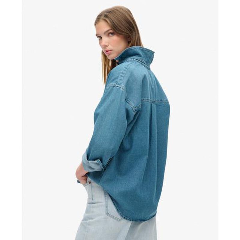Superdry Denim Overshirt image number 1